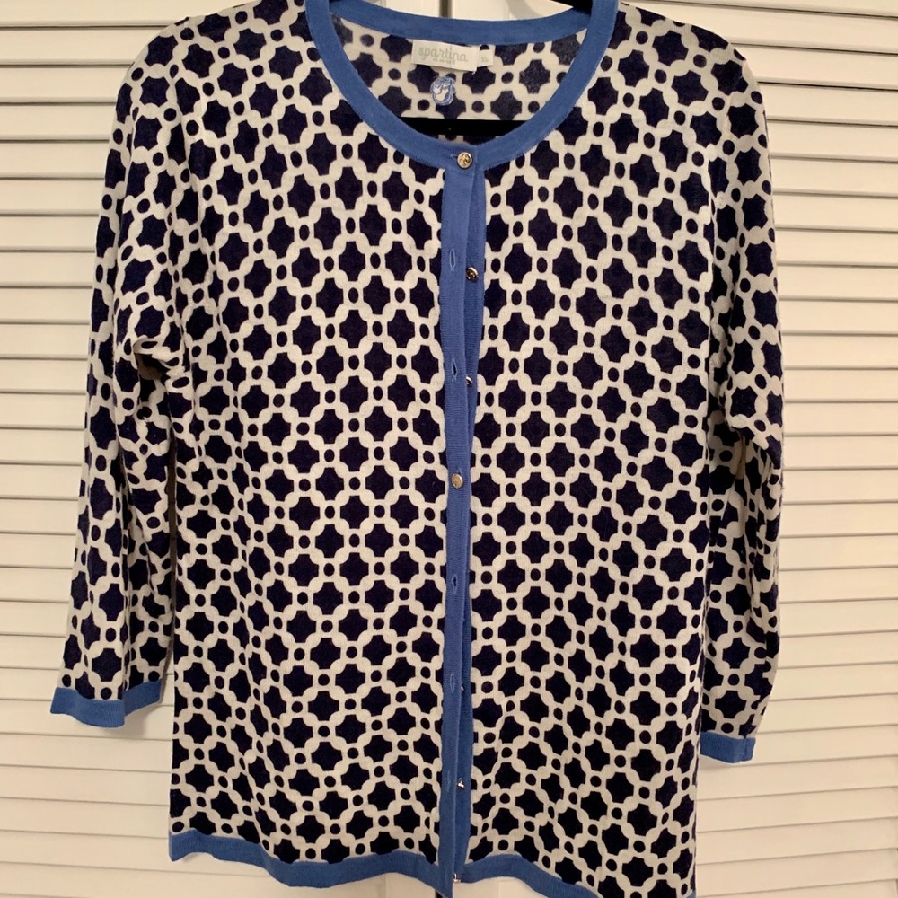 Spartina 449 Light Merino Cardigan